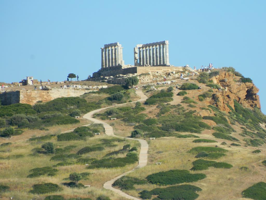 Sounio Palea Heaven Apartment Palaia Fokaia Exterior photo
