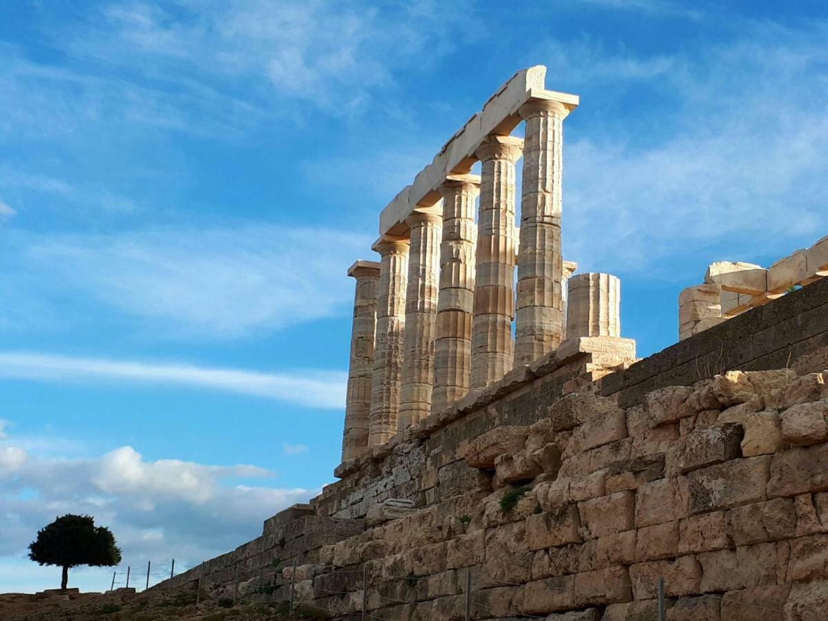 Sounio Palea Heaven Apartment Palaia Fokaia Exterior photo