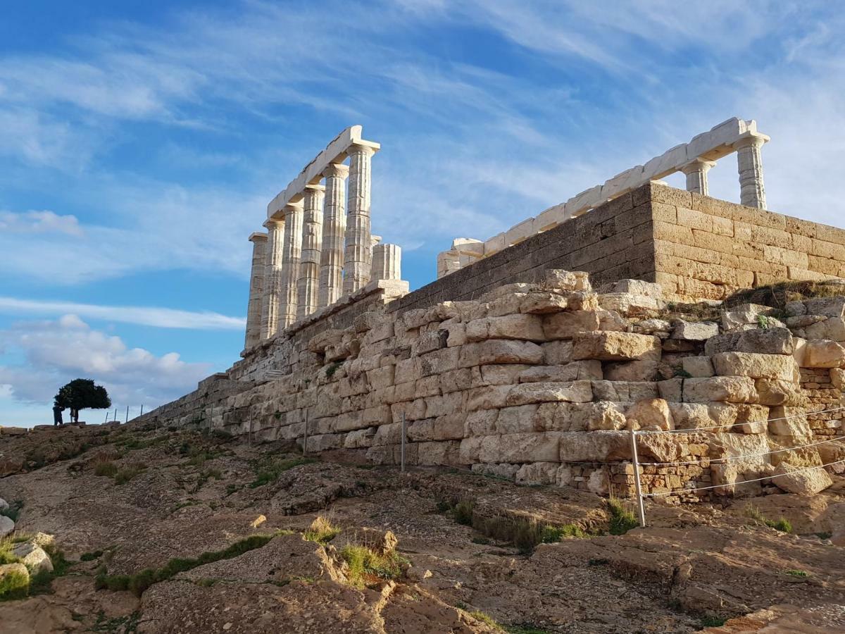 Sounio Palea Heaven Apartment Palaia Fokaia Exterior photo
